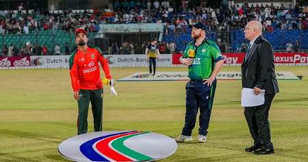 ফিল্ডিংয়ে বাংলাদেশ, অভিষেক হয়নি অঙ্কনের